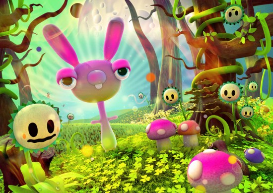 3d character design illustration
